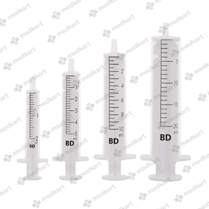 BD 2 ML SYRINGE WITHOUT NEEDLE