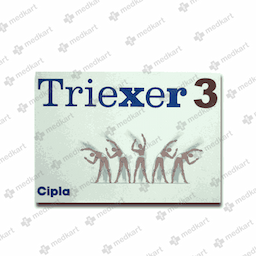 TRIEXER 3MG TABLET 10'S