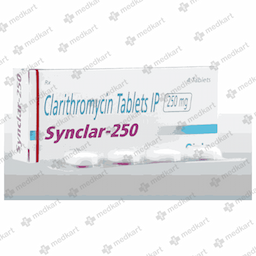 SYNCLAR 250MG TABLET 4'S