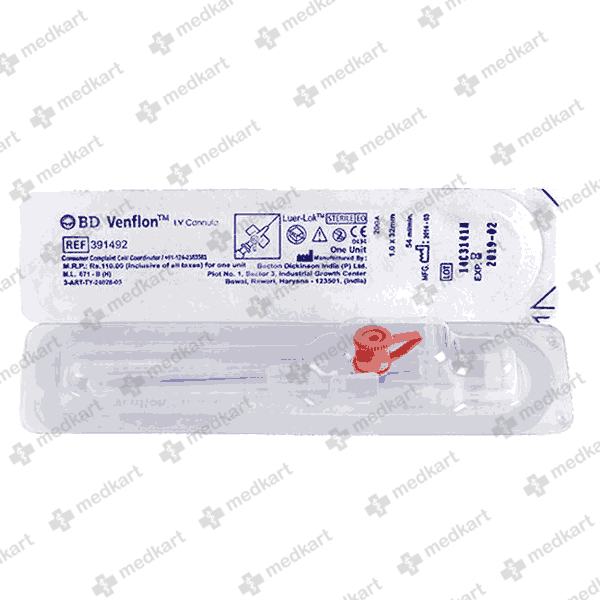 BD VENFLON IV CANNULA 20G