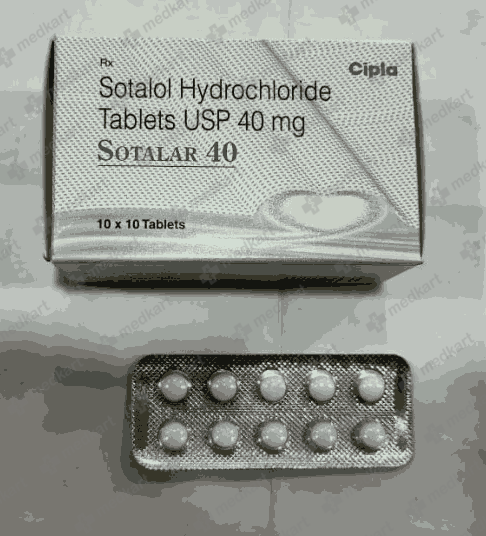 SOTALAR 40MG TABLET 10'S