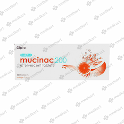 MUCINAC 200MG TABLET 10'S