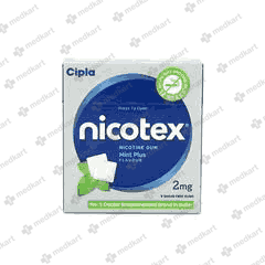 NICOTEX BITE 2MG TABLET 2'S