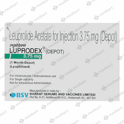 LUPRODEX DEPOT 3.75MG INJECTION