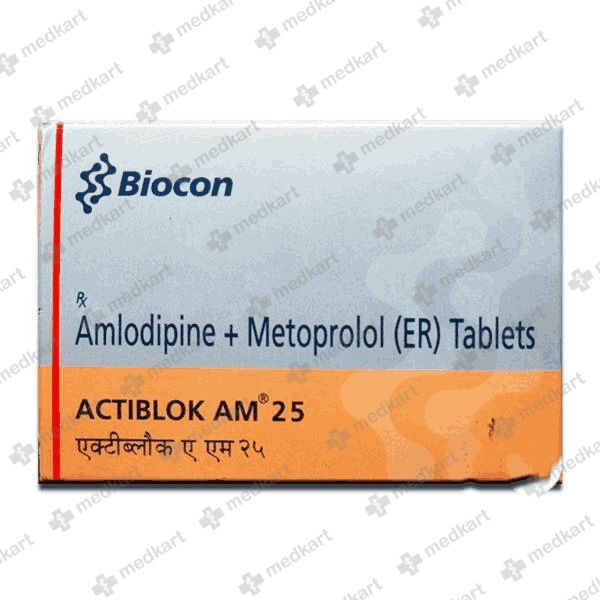 ACTIBLOK AM 25MG TABLET 10'S