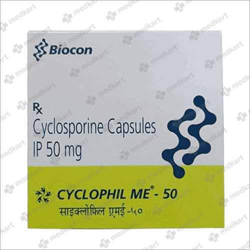 CYCLOPHIL ME 50MG TABLET 5'S