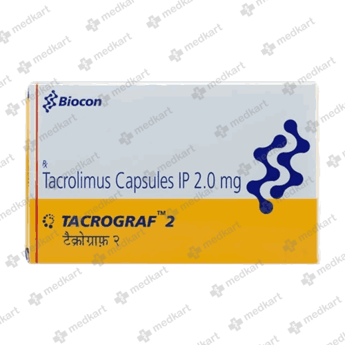 TACROGRAF 2MG CAPSULE 10'S