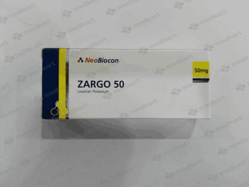 ZARGO 50MG TABLET 10'S