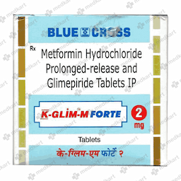 K GLIM M 2MG FORTE TABLET 15'S