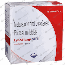 LYSOFLAM MR 400MG TABLET 10'S