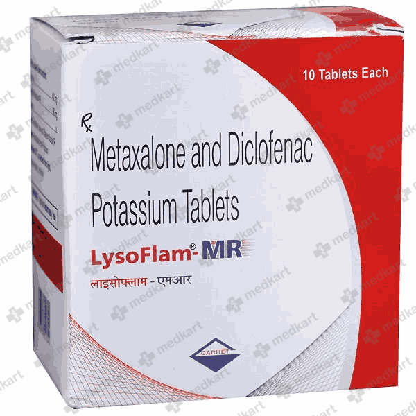 LYSOFLAM MR 400MG TABLET 10'S