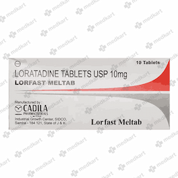 LORFAST MEL TABLET 10'S