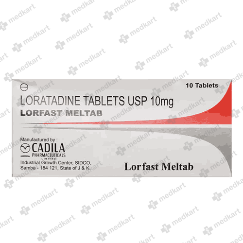 LORFAST MEL TABLET 10'S