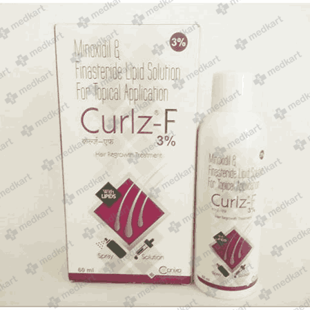 CURLZ F 3% SOLUTION 60 ML