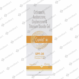 CUVIA SPF 30 AQUAGEL 50 GM