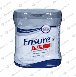 ENSURE PLUS VANILLA POWDER 400 GM