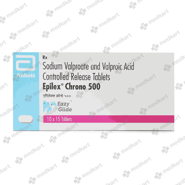 EPILEX CHRONO 500MG TABLET 10'S