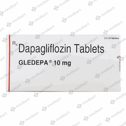 GLEDEPA 10MG TABLET 14'S