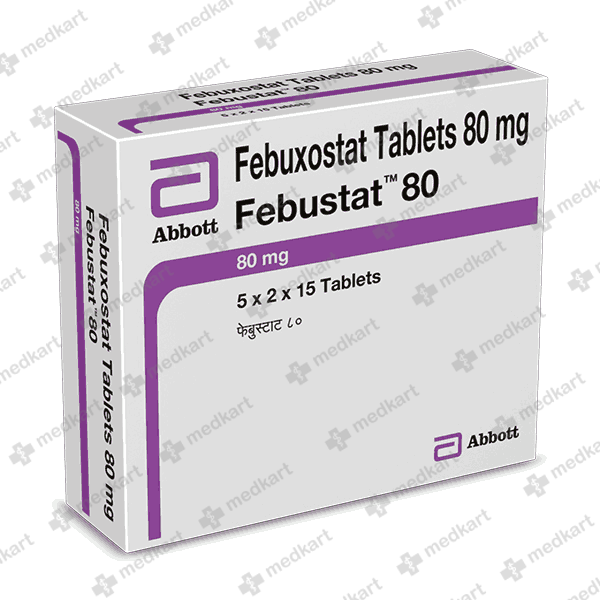 FEBUSTAT 80MG TABLET 10'S