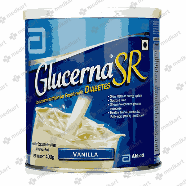 GLUCERNA SR VANILLA POWDER 400 GM