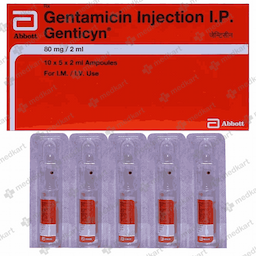 GENTICYN 80MG INJECTION 2 ML