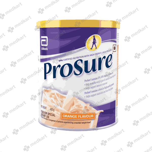 PROSURE ORANGE POWDER 400 GM