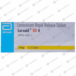 LORSAID SD 4MG TABLET 10'S