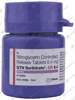 GTN SORBITRATE CR 6.4MG TABLET 30'S