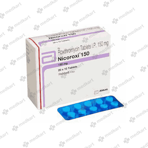 NICOROXI 150MG TABLET 10'S