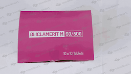 GLICLAMERIT M 60/500MG TABLET 10'S