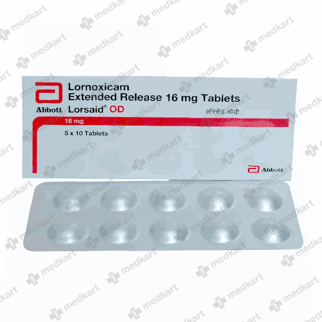 LORSAID OD TABLET 10'S