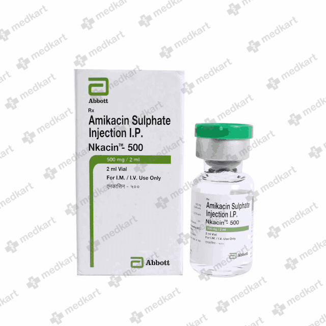 NKACIN 500MG INJECTION 2 ML