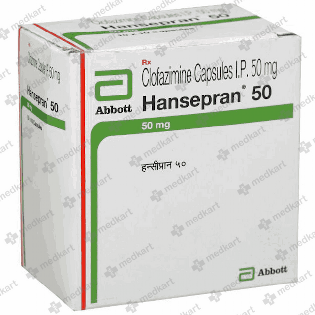 HANSEPRAN 50MG CAPSULE 10'S