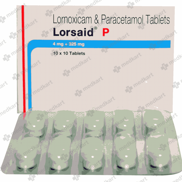 LORSAID P TABLET 10'S