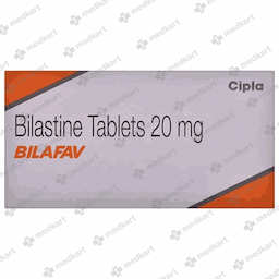 BILAFAV 20MG TABLET 10'S