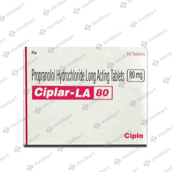 CIPLAR LA 80MG TABLET 10'S