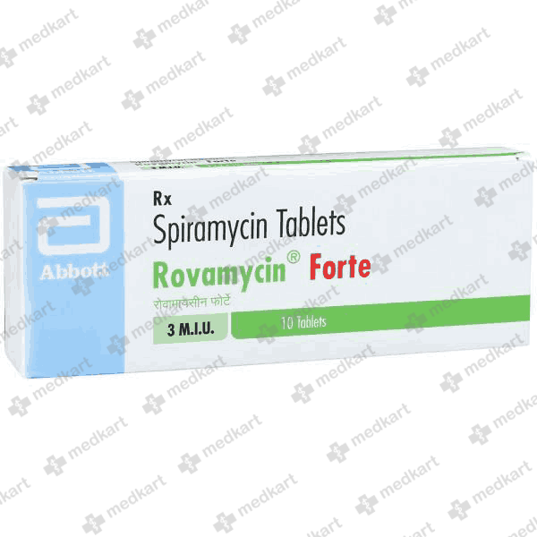 ROVAMYCIN FORTE TABLET 10'S