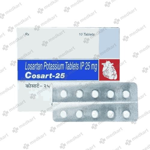 COSART 25MG TABLET 10'S