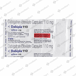 DABIPLA 110MG CAPSULE 10'S