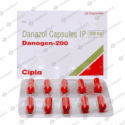 DANOGEN 200MG CAPSULE 10'S