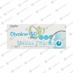 DIVAINE 50MG TABLET 10'S