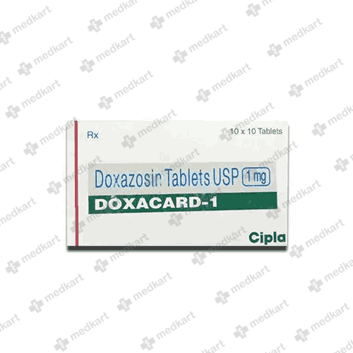 DOXACARD 1MG TABLET 10'S