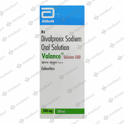 VALANCE 500MG SOLUTION 200 ML