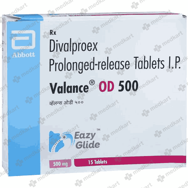 VALANCE OD 500MG TABLET 15'S