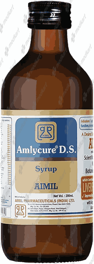 AMLYCURE DS SYRUP 200 ML