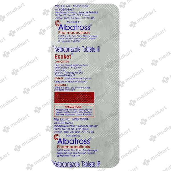 ECOKET 200MG TABLET 10'S