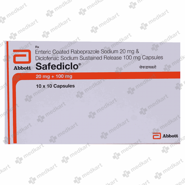 SAFEDICLO CAPSULE 10'S