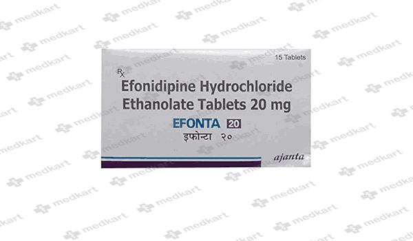 EFONTA 20MG TABLET 15'S