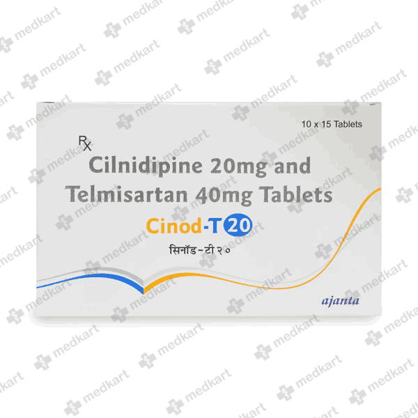 CINOD T 20/40MG TABLET 15'S