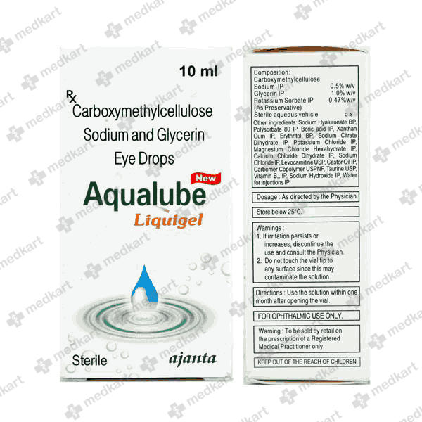 AQUALUBE LIQUIGEL 10 ML